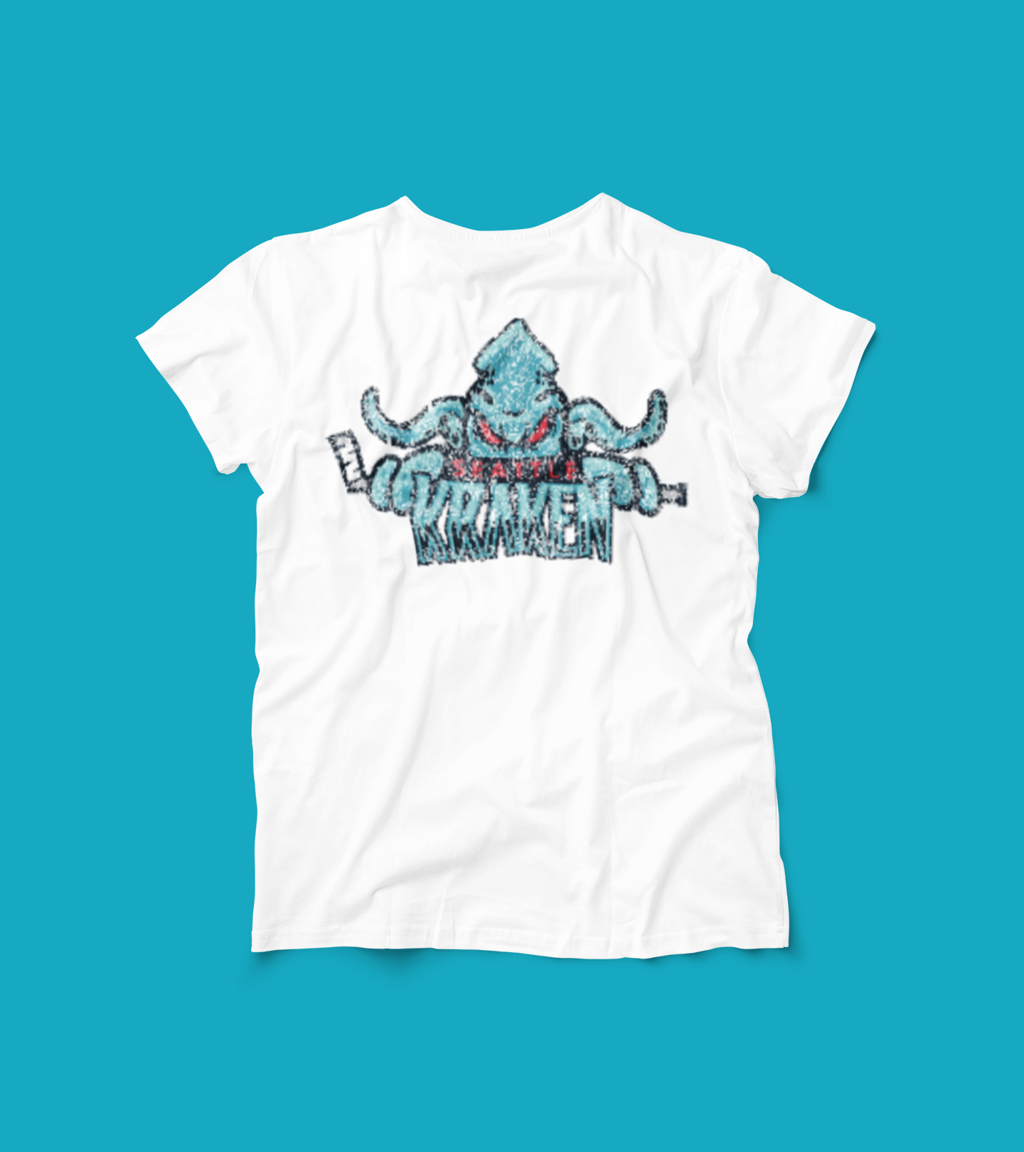 4oNe3 Seattle Kraken Vintage T-Shirt