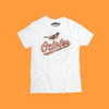 Baltimore Orioles premium vintage t-shirt from 4one3 with throwback logo
