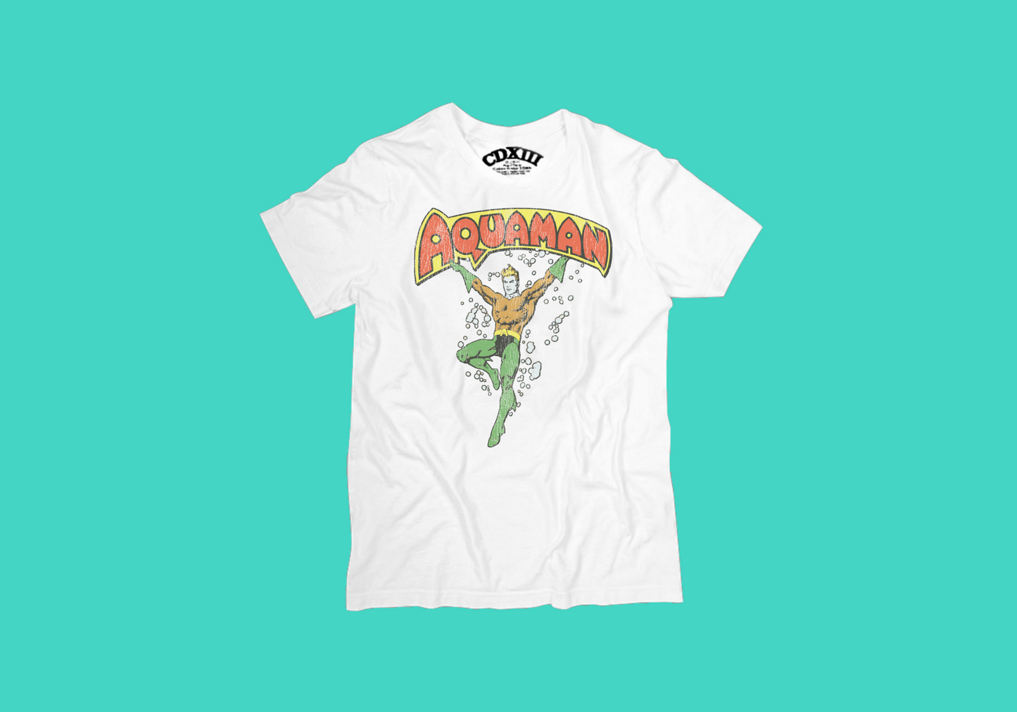 4oNe3 Aquaman Vintage T-Shirt