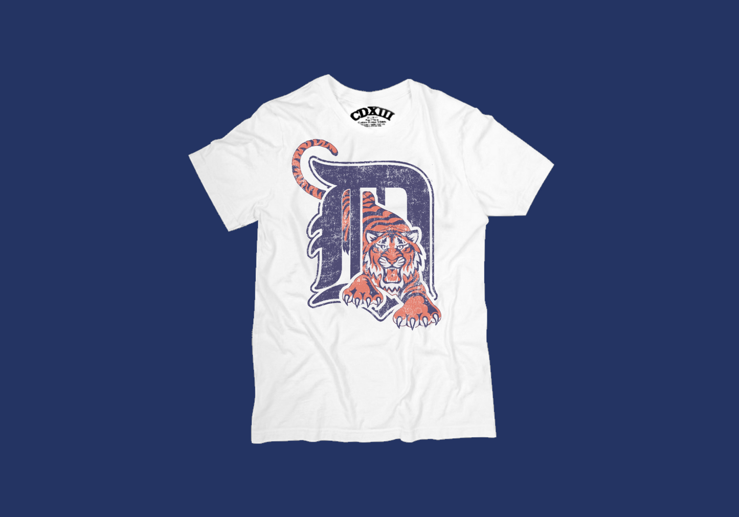 4oNe3 Detroit Tigers Vintage T-Shirt
