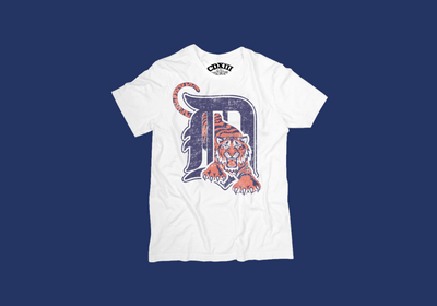 4oNe3 Detroit Tigers Vintage T-Shirt