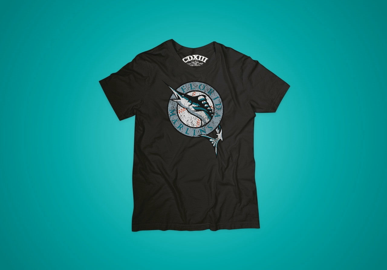 4oNe3 Florida Marlins Vintage T-Shirt