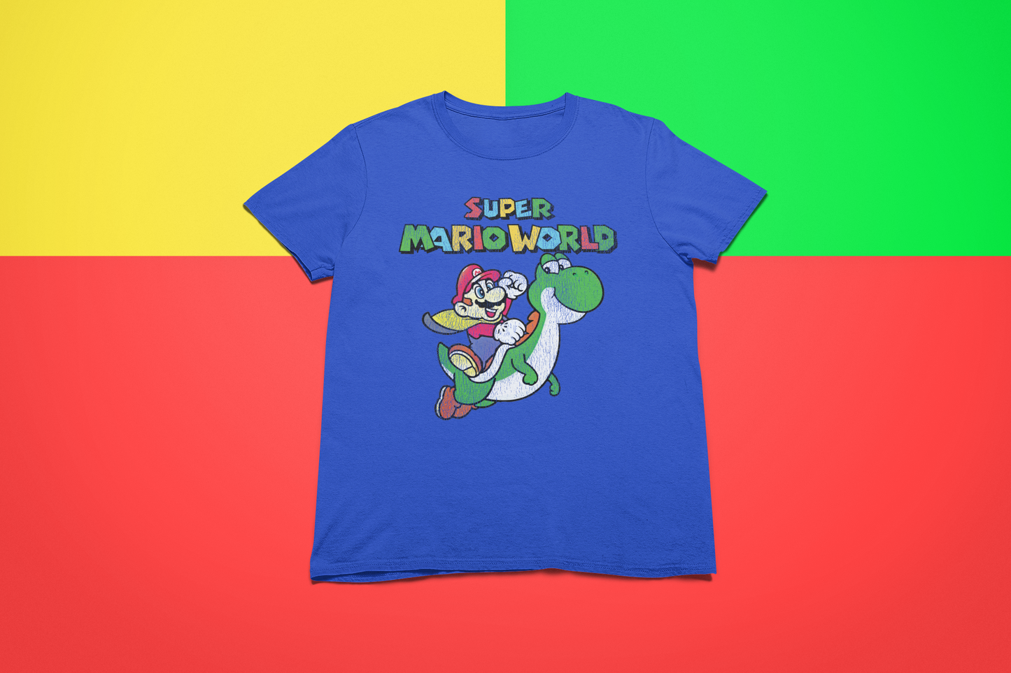 4oNe3 Super Mario Bros. Vintage T-Shirt
