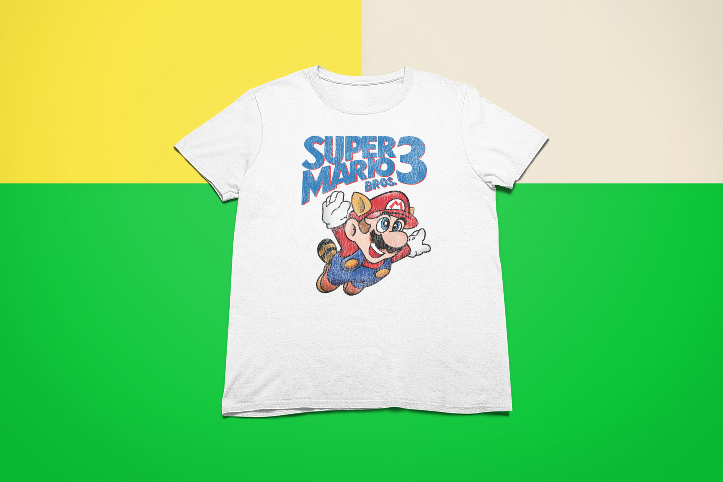 4oNe3 Super Mario Bros. Vintage T-Shirt