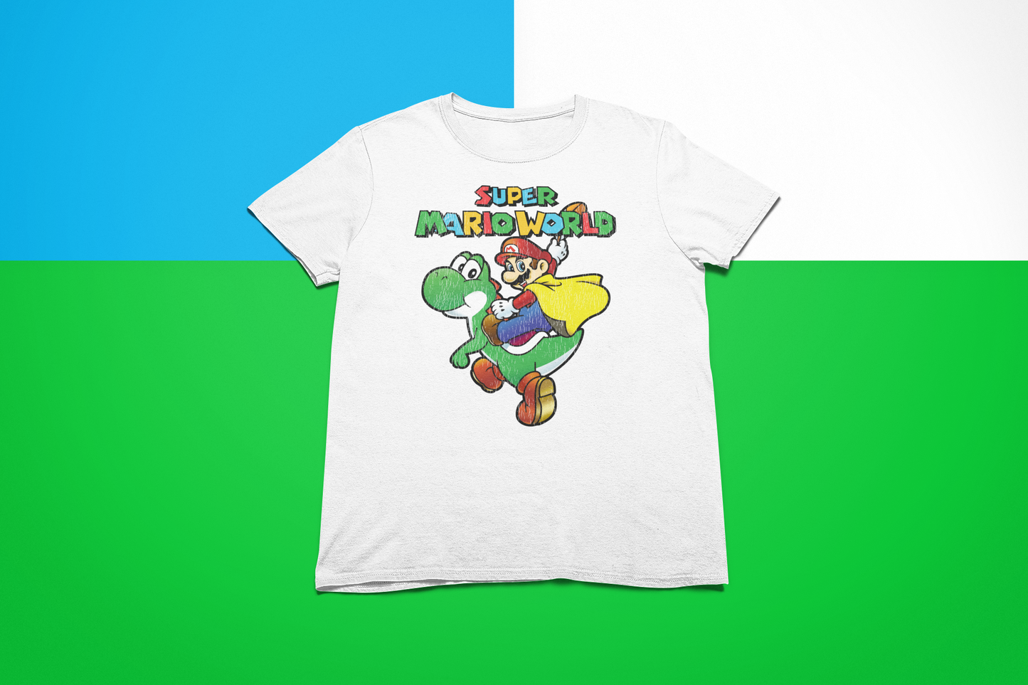 4oNe3 Super Mario Bros. Vintage T-Shirt