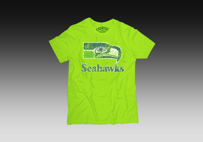 4oNe3 Seattle Seahawks Vintage T-Shirt