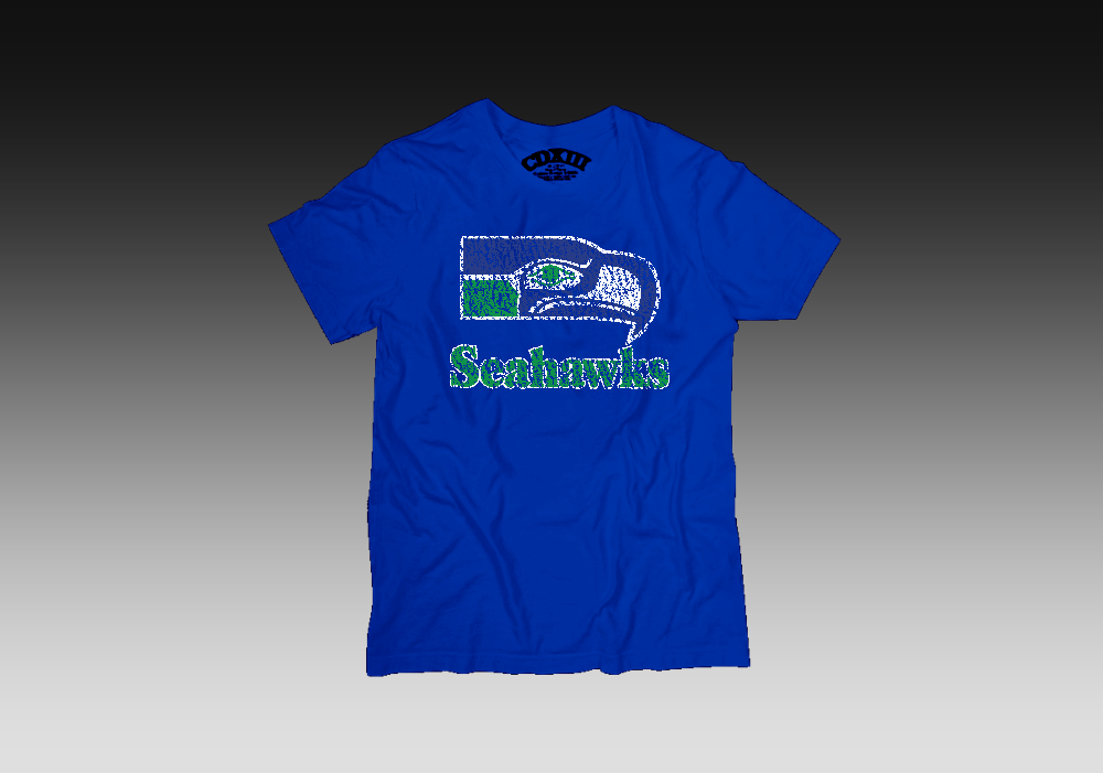 4oNe3 Seattle Seahawks Vintage T-Shirt