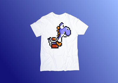 Blue Yoshi premium short sleeve vintage t-shirt from 4one3