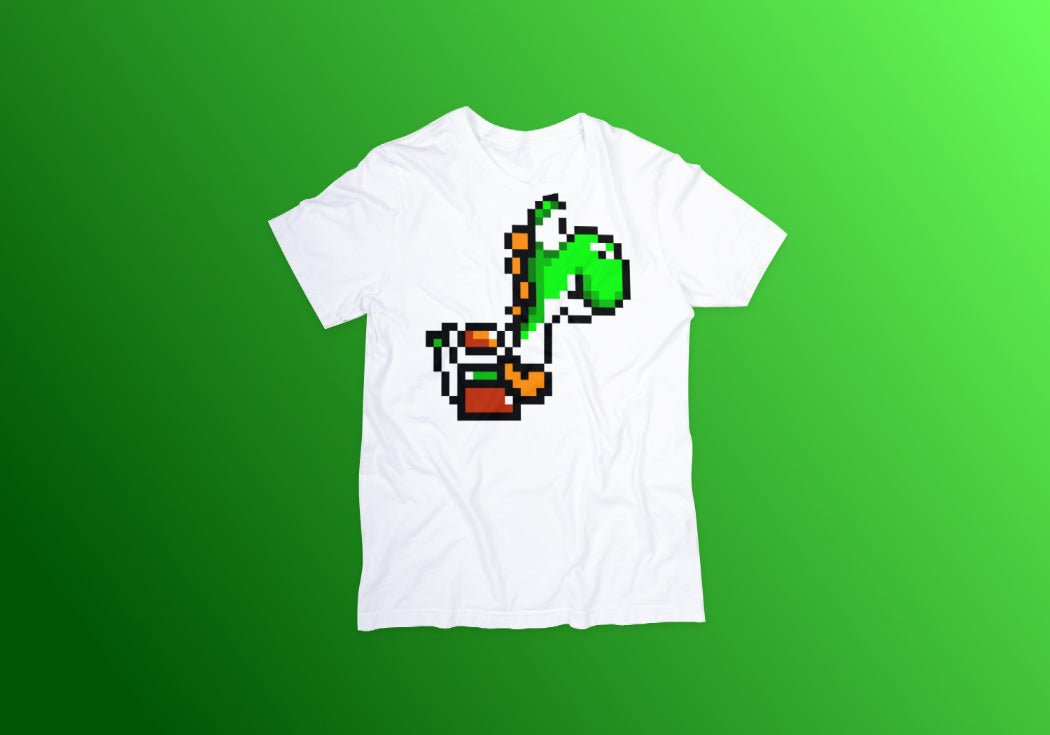 Green Yoshi premium short sleeve vintage t-shirt from 4one3