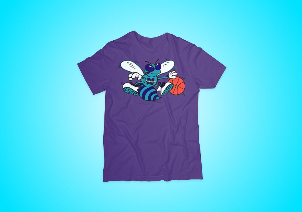 4oNe3 Charlotte Hornets Vintage T-Shirt