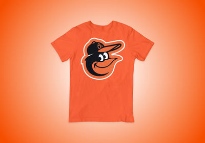 Baltimore Orioles premium vintage orange t-shirt from 4one3