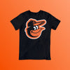 Baltimore Orioles premium black vintage t-shirt from 4one3