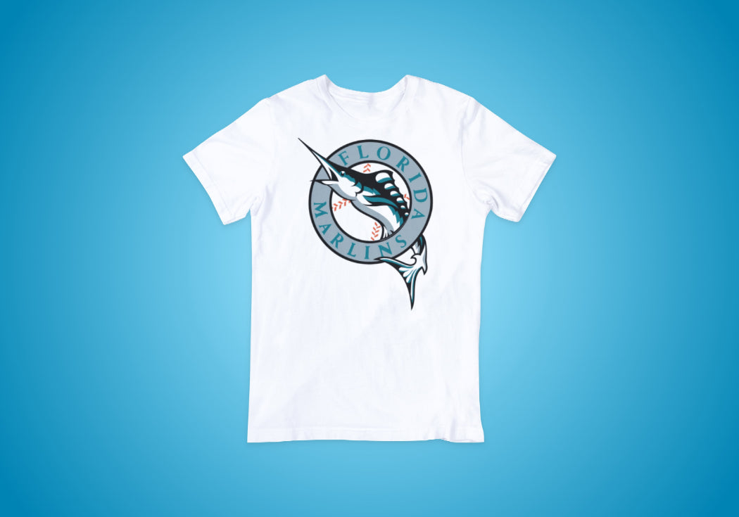 4oNe3 Florida Marlins Vintage T-Shirt