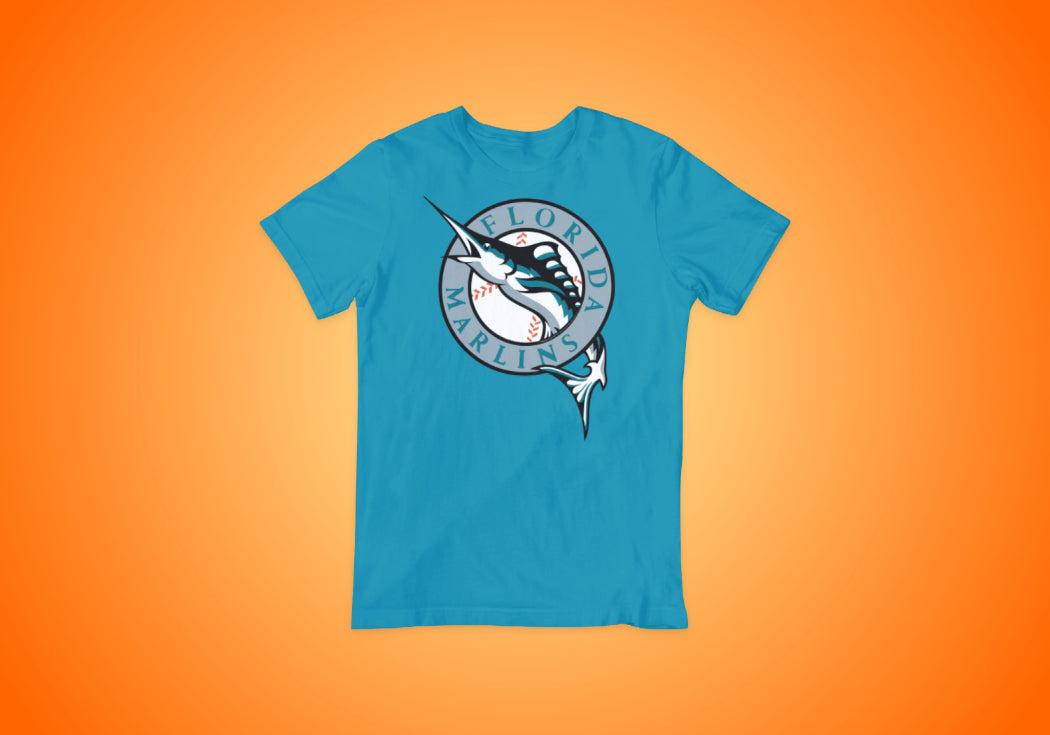 4oNe3 Florida Marlins Vintage T-Shirt
