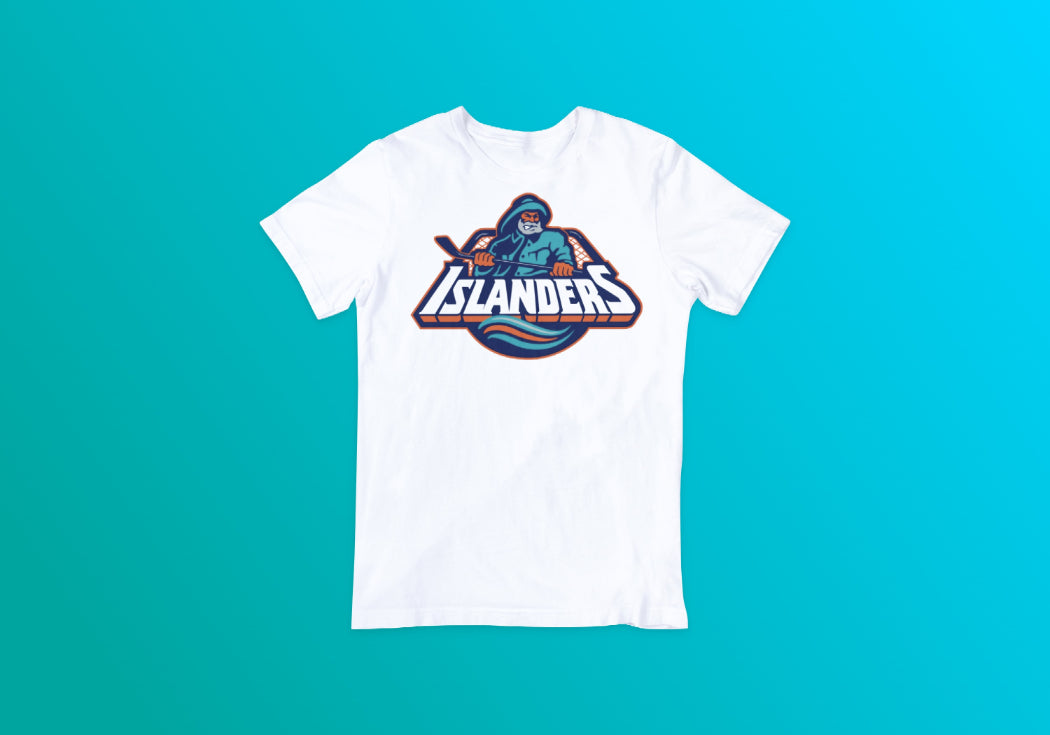 4oNe3 New York Islanders Vintage T-Shirt