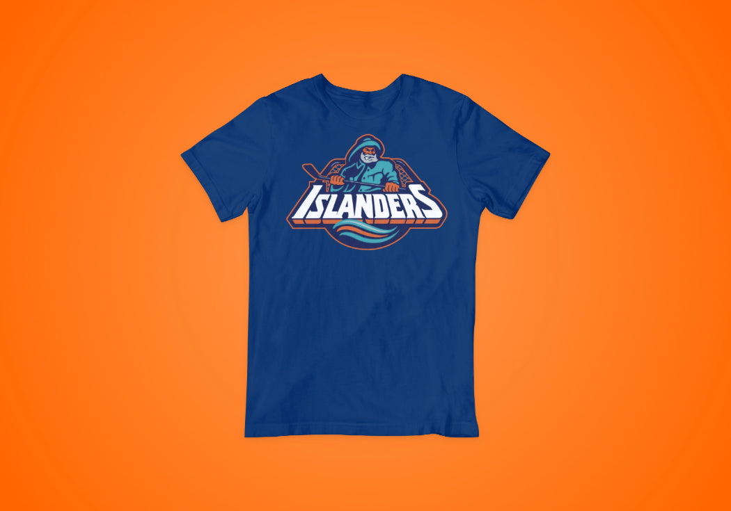 4oNe3 New York Islanders Vintage T-Shirt