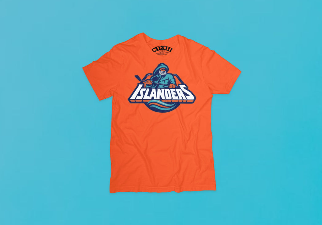 4oNe3 New York Islanders Vintage T-Shirt