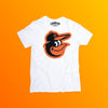Baltimore Orioles premium white vintage t-shirt from 4one3