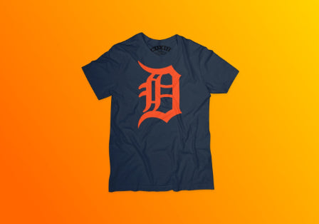 4oNe3 Detroit Tigers Vintage T-Shirt