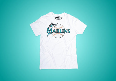 4oNe3 Florida Marlins Vintage T-Shirt