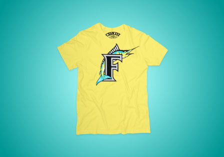 4oNe3 Florida Marlins Vintage T-Shirt
