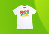 Mello Yello vintage white t-shirt 